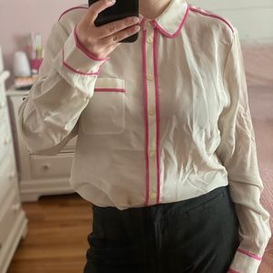 Banana Republic Silk Top Size 12 NWT (see pics)